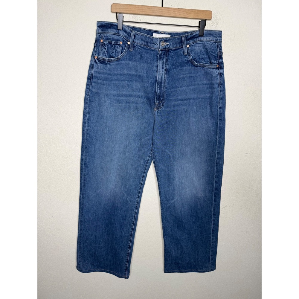 MOTHER The Dodger Skimp Cuff Jeans Music Is The Medium Wide‎ Leg 36x30 Premium